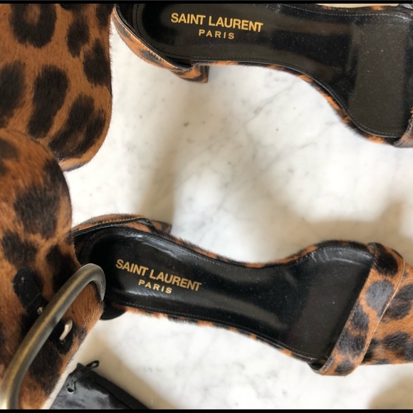 New Saint Laurent (YSL) Heels Size 38 Worn once! - Picture 4 of 5